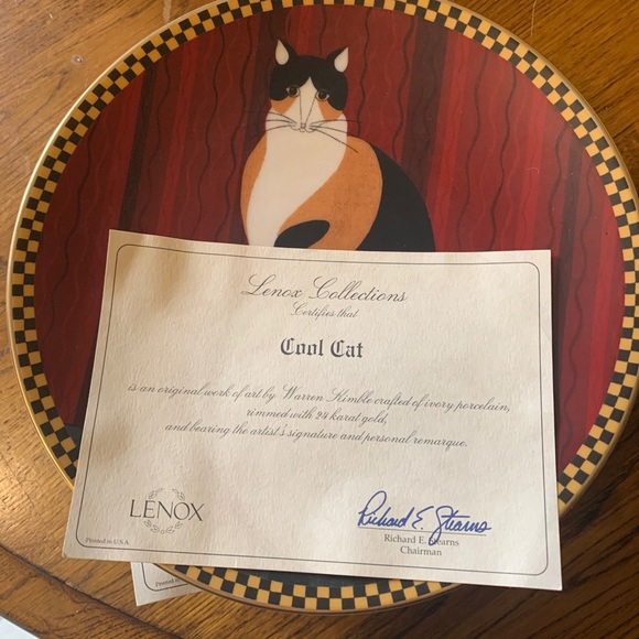 Set of 8 vintage collector plates 24k gold - Picture 4 of 8